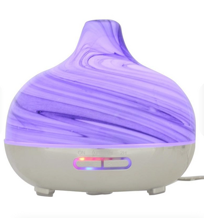 Gibson Gifts Aroma Humidifier Mist Diffuser 15cm Marble
