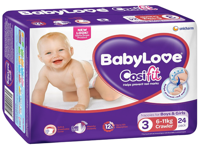 Babylove Handy Packs Crawler 24