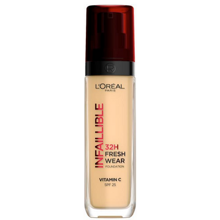 L'Oreal Paris Infallible 24 Hour Liquid Foundation 120 Vanilla 30ml