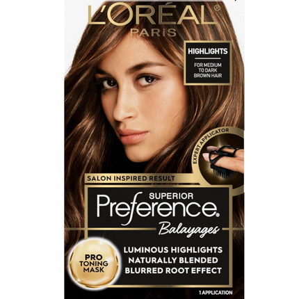 L'Oreal Preference Balayage Light Brown To Brown Hair