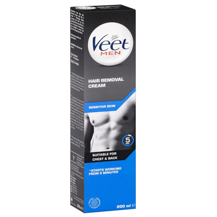 Veet Men Hair Removal Cream Sensitive 200ml