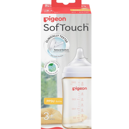 Pigeon Softouch BPP Bottle PPSU 240mL (3m+)