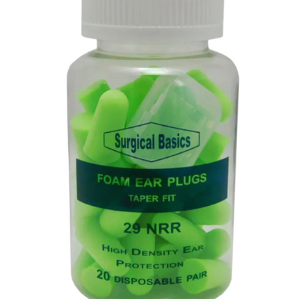 Surgical Basics Foam Ear Plugs