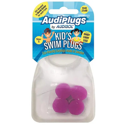 Audiplugs Kids Swim Earplugs 2PR