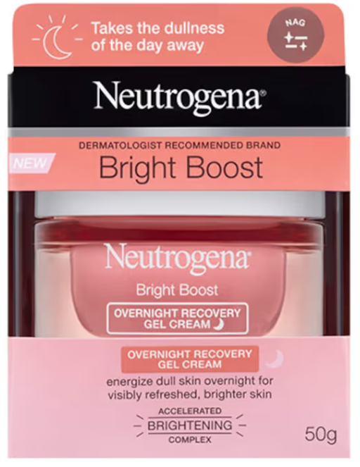 Neutrogena Bright Boost Overnight Recovery Gel Cream 50ML