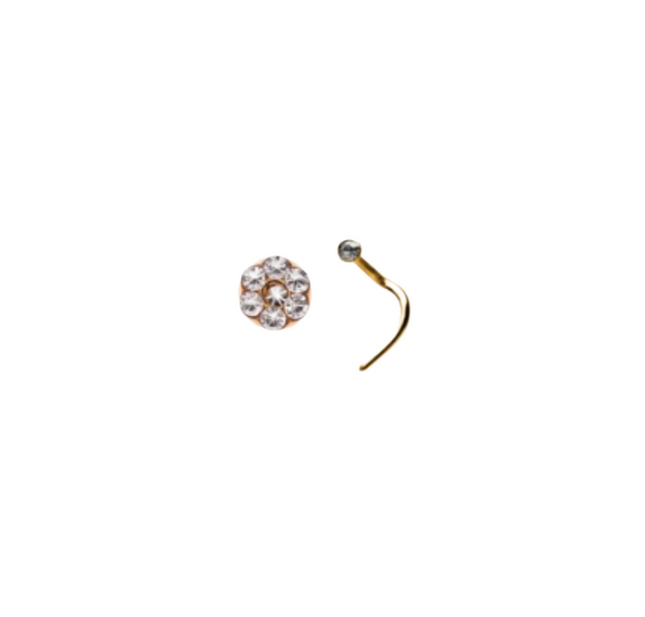 Adnohr Nose Stud Twin Pack Daisy Crystal GP 8050