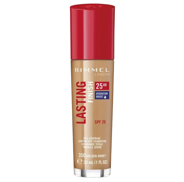 Rimmel Long Lasting 25Hr Foundation 350 Golden Honey