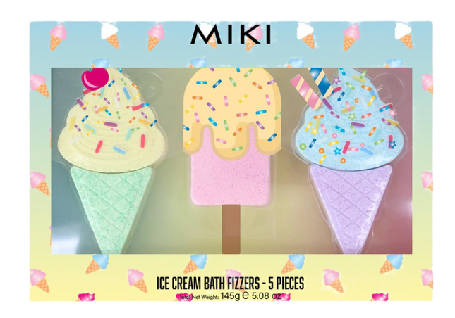 Miki Ice Cream Bath Fizzers