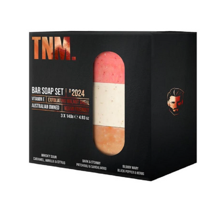 The Nourished Man Bar Soap Set 3 x 140G