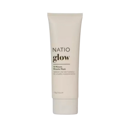 Natio Glow 10 Minute Miracle Mask 100G
