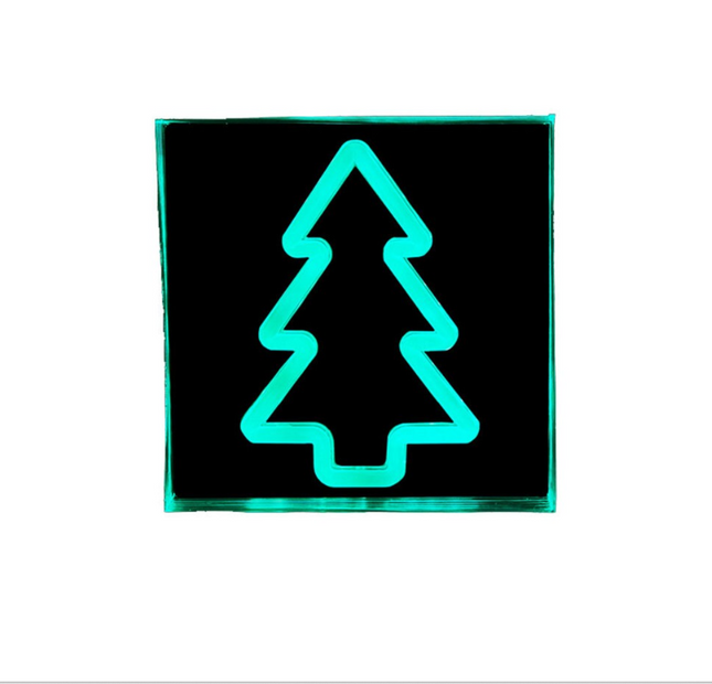 Gibson Gifts Neon USB Christmas Box Stand