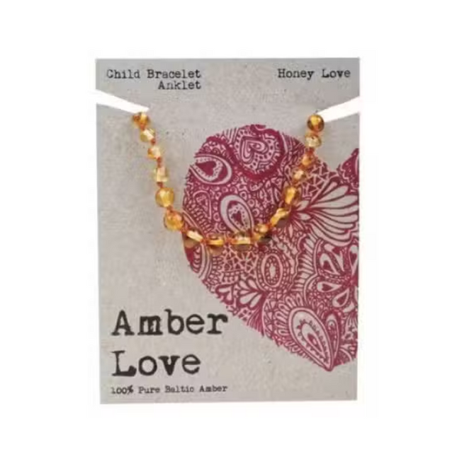 Amber Love Childrens Bracelet/Anklet Baltic Amber