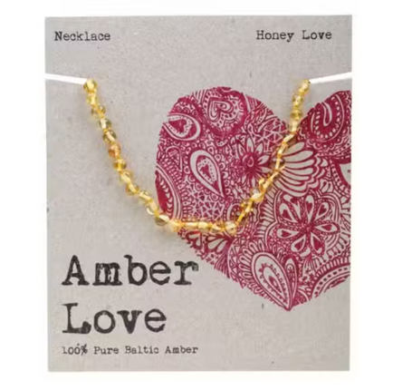 Amber Love Amber Necklace 33CM