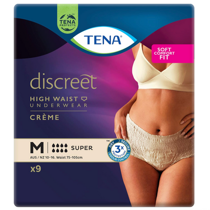 Tena Pant Discreet Super Medium 9 Pack