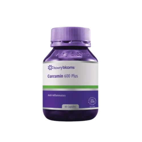 Henry Blooms Curcumin 600 Plus 60 Capsules