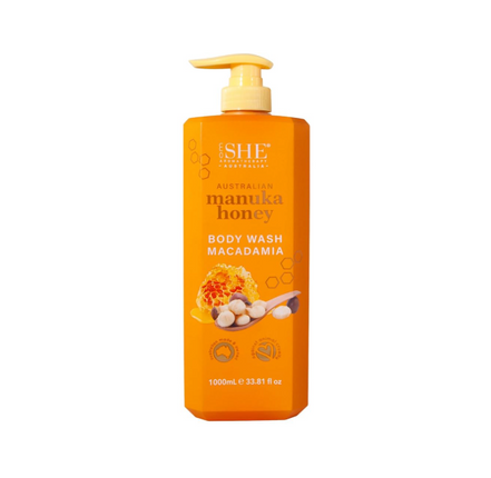 She Aromatherapy Manuka Honey Body Wash 1liter