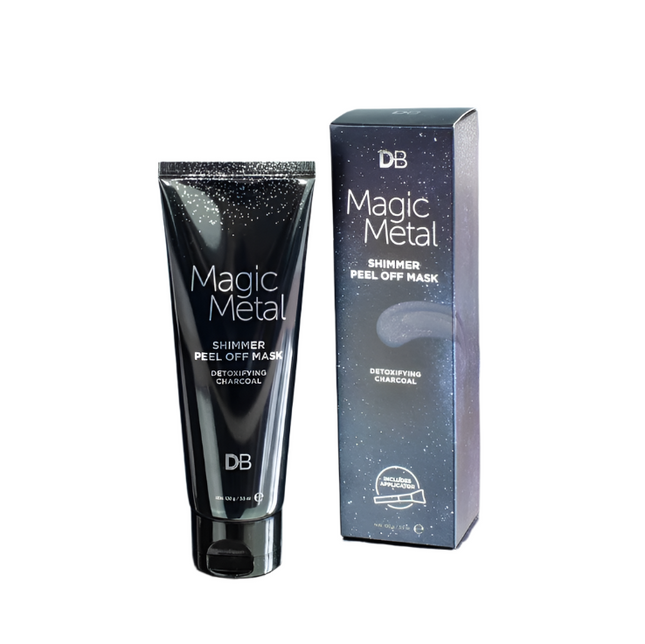 Designer Brands Magic Metal Pearl Peel Off Mask Charcoal 100G