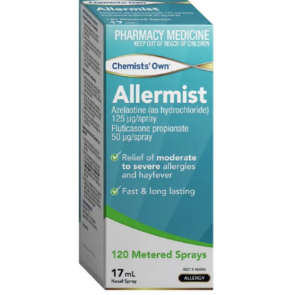 Chemist Own Allermist Nasal Spray 17ml Bottle