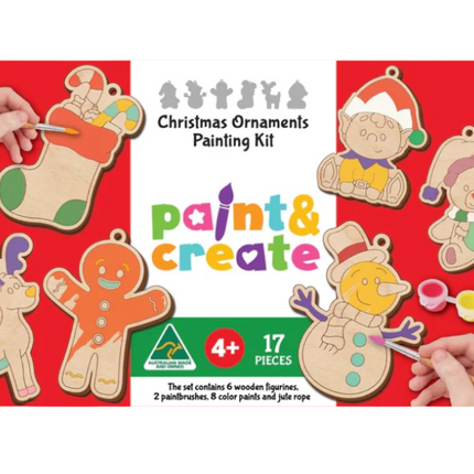 Artico  Paint and Create Christmas Ornaments Kit