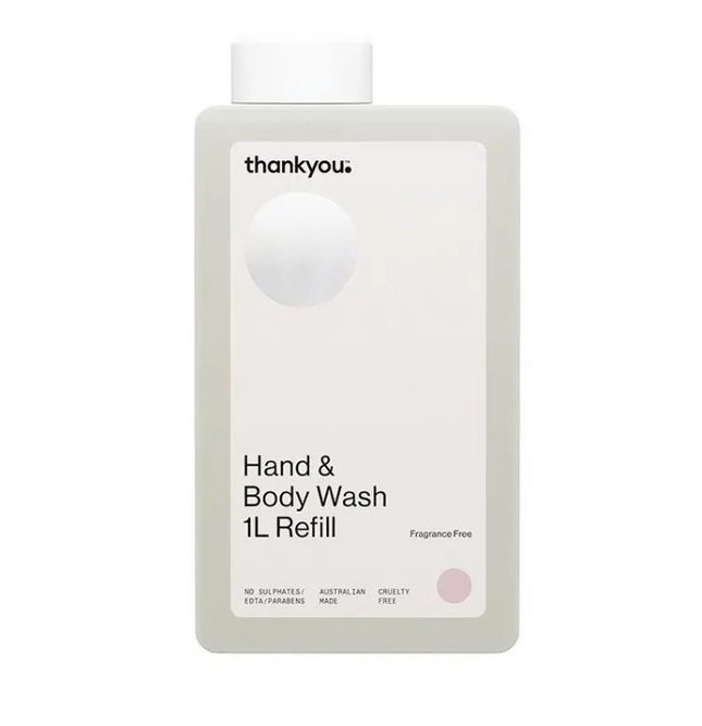 Thankyou Hand Body Fragrance Free Refill 1L