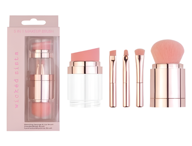 Wicekd Sista 5 IN 1 Makeup Brush