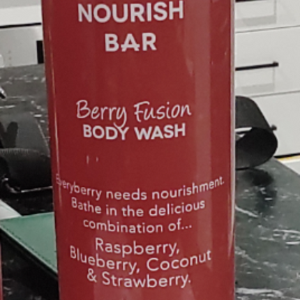 The Nourish Bar Body Wash Berry Fusion