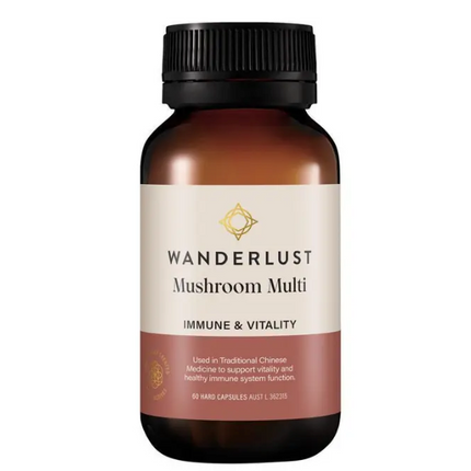 Wanderlust Mushroom Multi 60 Capsules