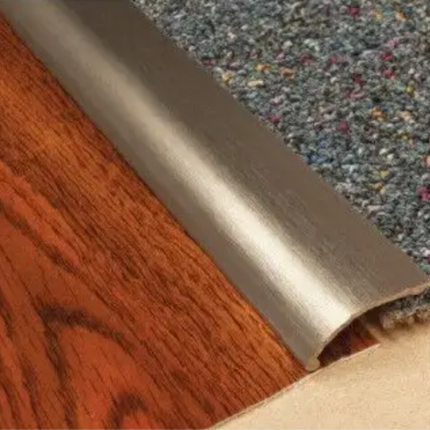 DTA Edge Transition Trim Steel 1m