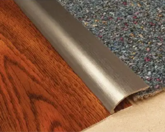 DTA Edge Transition Trim Steel 1m