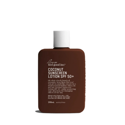 We Are Feel Good Coconut Sun Screen Lotion 50+ 200ml