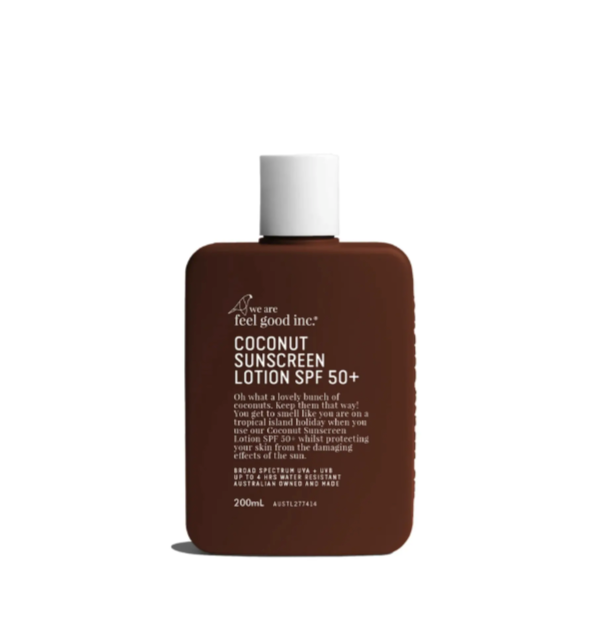 We Are Feel Good Coconut Sun Screen Lotion 50+ 200ml