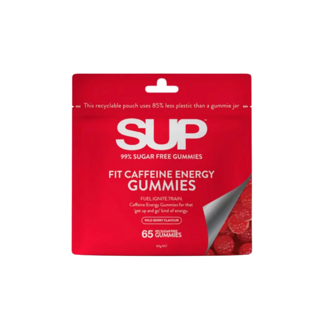 SUP Fit Caffeine Energy Gummies 60 Pack