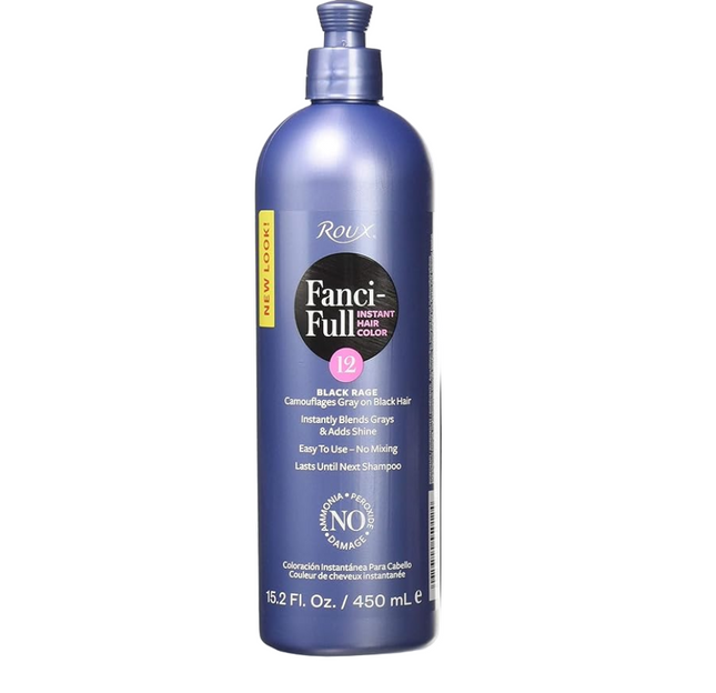 Roux Fanci Full Rinse 12 Black Rage 450ML