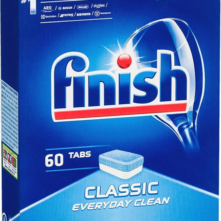 Finish Classic Tablets Dishwashing Detergent 60 Pack