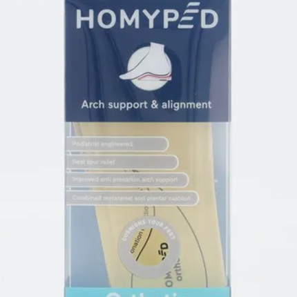 Homyped Arch Support and Alignment Orthotic Insert Regular Large