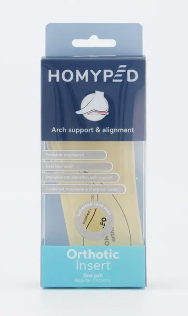 Homyped Arch Support and Alignment Orthotic Insert Regular Large