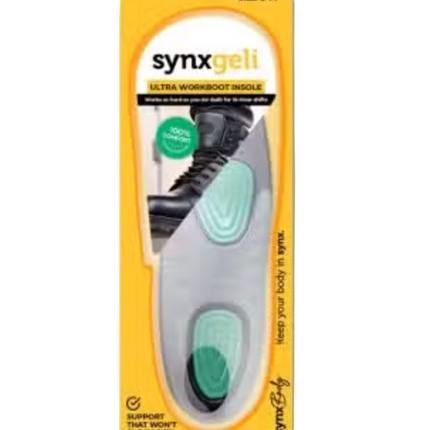 Synxbody Synxgeli Ultra Work Insoles