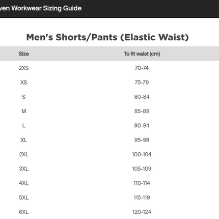 Eleven Workwear Ikon Short Tarmac 112 Regular