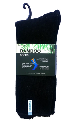 Bamboo Socks Heavy Duty 2-8