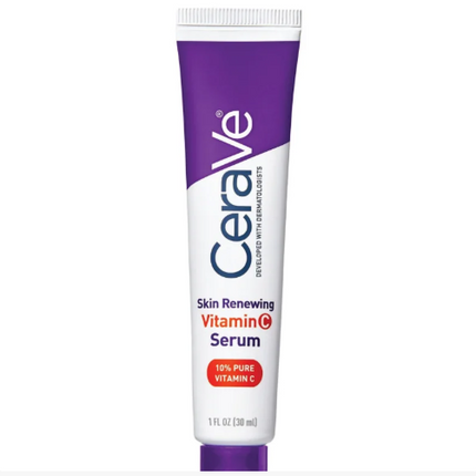 CeraVe Skin Renewing Vitamin C Serum for Face with Hyaluronic Acid 30ML