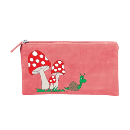 Wicked Sista Embroidered Purse Garden Mushroom