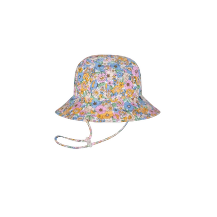 Millymook Girls Floppy Meadow Sun Hat Multi Floral