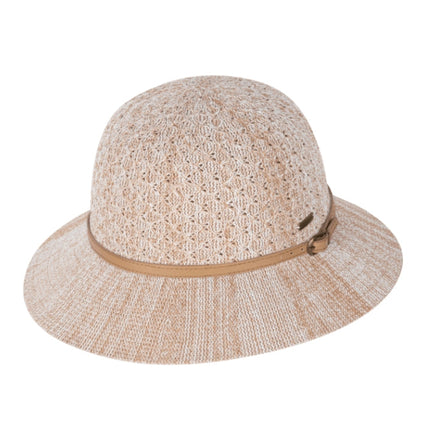 Cassie Short Brim Bucket Hat Natural One Size