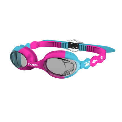 Vorgee Seahorse Junior Swimming Goggles Tinted Lens For Ages 2 To 6 Years