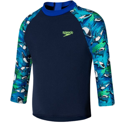 Speedo Toddler Boys Shark Bait Suntop Size 2