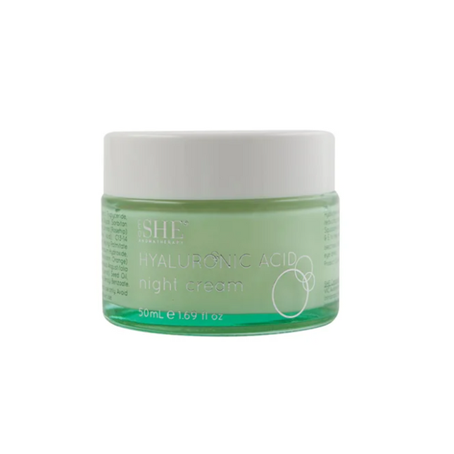 She Hyaluronic Acid Night Cream - OhYouLuckyDuck.com.au