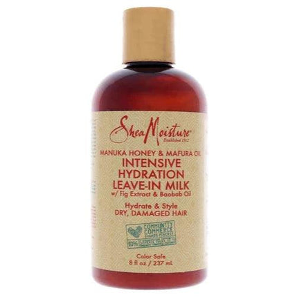 Shea Moisture Manuka Honey and Mafura Oil Intensive Hydration Leave-In Milk 237mL - OhYouLuckyDuck.com.au