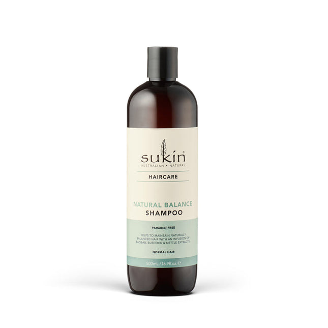 Sukin Natural Balance Shampoo for Normal Hair 3 Pack 500ML