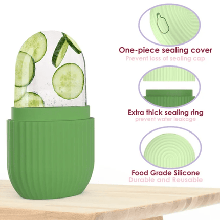 Silicone Ice Face Roller Massager - OhYouLuckyDuck.com.au