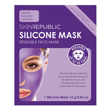 Skin Republic Reusable Silicone Face Mask - OhYouLuckyDuck.com.au